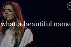 Píseň "What a Beautiful Name"